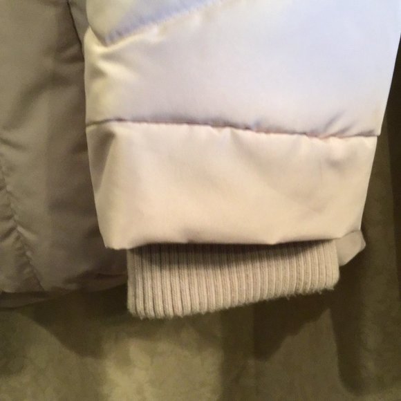 SUSAN GRAVER Lt. Pink Puff Parka/Jacket Detachable Fur Lined Hood Zip/Snap SZ 1X - Picture 7 of 10